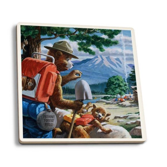 Latern Press Other - Vintage poster coasters